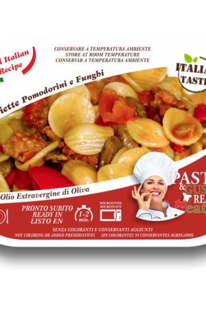 Pasta Ready Meals Orecchiette tomatoes and mushrooms