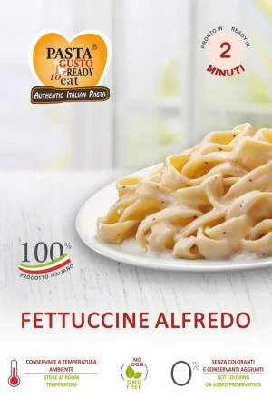 Fettuccine Alfredo. Ready in just 2 minutes. www.pastareadytoeat.com