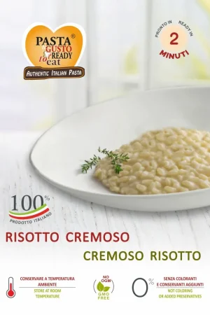 Creamy Risotto. Ready in just 2 minutes. www.pastareadytoeat.com