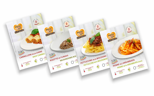 Ready Meals Products by Pasta e Gusto Ready to Eat Italian Food Microwave